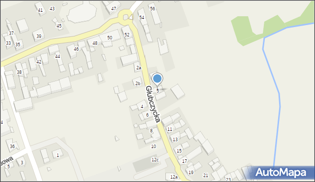 Racławice Śląskie, Głubczycka, 5, mapa Racławice Śląskie