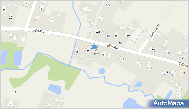 Radziejowice, Główna, 53, mapa Radziejowice