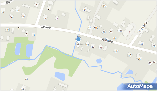 Radziejowice, Główna, 57, mapa Radziejowice