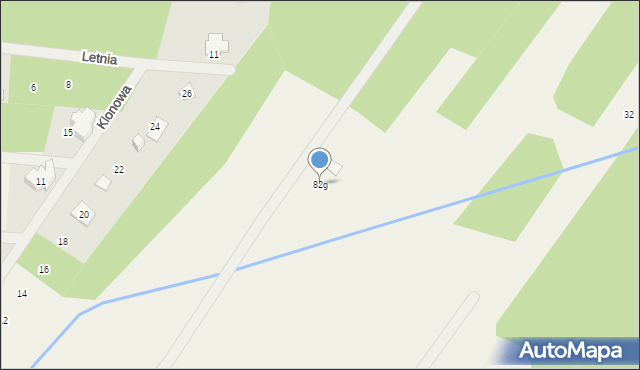 Radziejowice, Główna, 82g, mapa Radziejowice