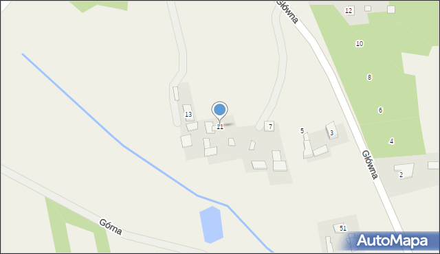Rembertów, Główna, 11, mapa Rembertów