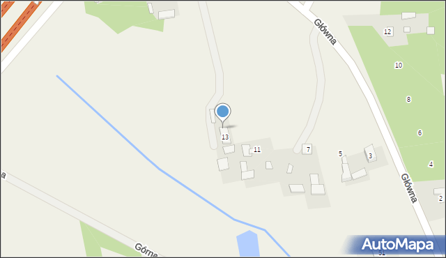 Rembertów, Główna, 15, mapa Rembertów