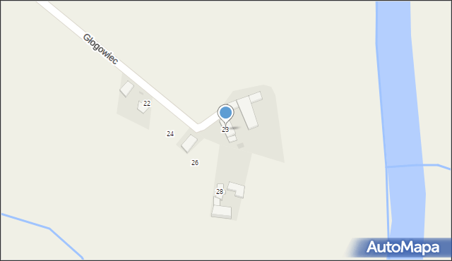 Roszowicki Las, Głogowiec, 23, mapa Roszowicki Las