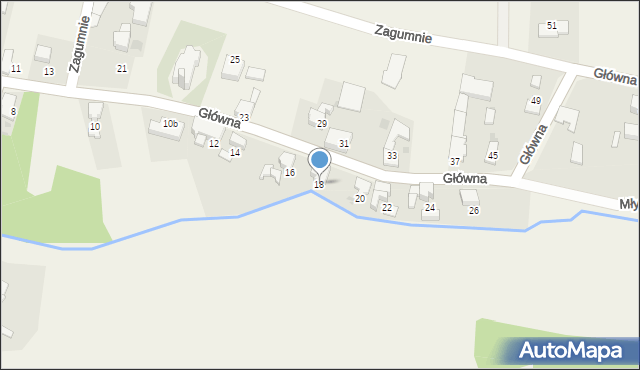 Rudyszwałd, Główna, 18, mapa Rudyszwałd