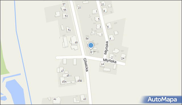 Rudziniec, Gliwicka, 6, mapa Rudziniec