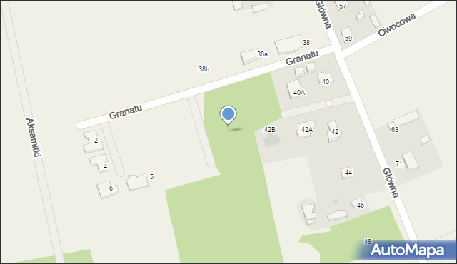 Rusiec, Główna, 40e, mapa Rusiec