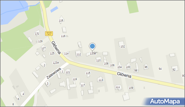 Ruszkowice, Główna, 110a, mapa Ruszkowice