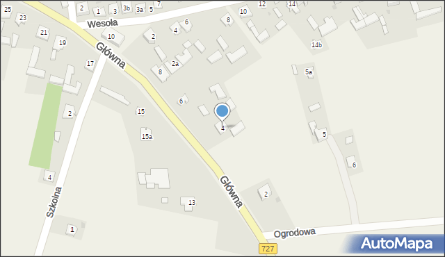 Ruszkowice, Główna, 4, mapa Ruszkowice