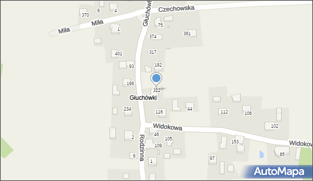 Sanka, Głuchówki, 2, mapa Sanka