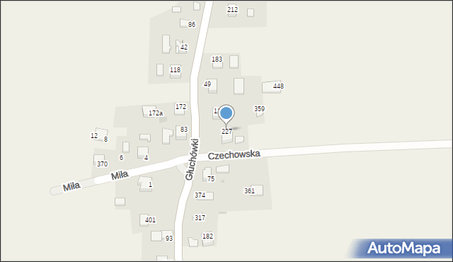 Sanka, Głuchówki, 20, mapa Sanka