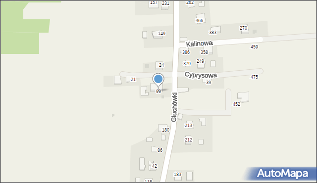 Sanka, Głuchówki, 46, mapa Sanka