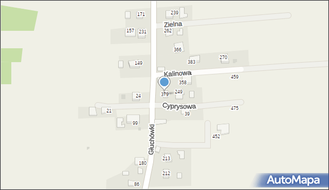 Sanka, Głuchówki, 68, mapa Sanka