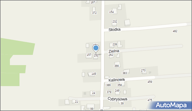 Sanka, Głuchówki, 69, mapa Sanka