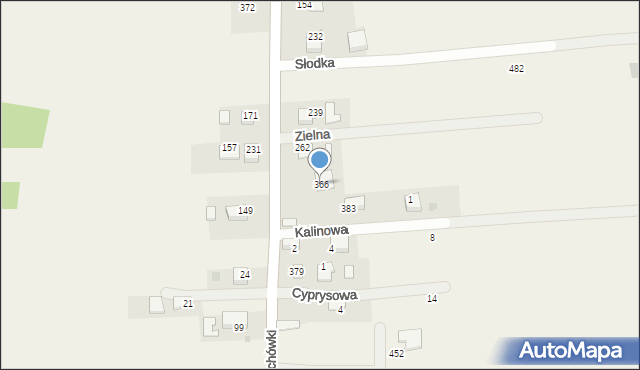 Sanka, Głuchówki, 72, mapa Sanka