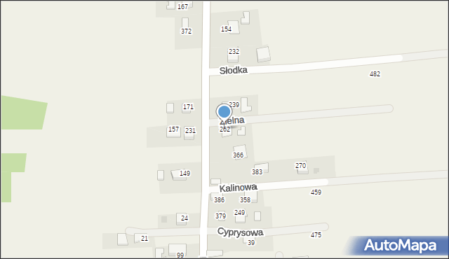 Sanka, Głuchówki, 74, mapa Sanka