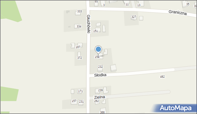 Sanka, Głuchówki, 80, mapa Sanka