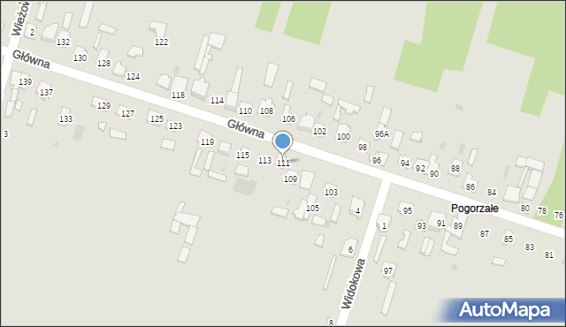 Skarżysko-Kamienna, Główna, 111, mapa Skarżysko-Kamienna
