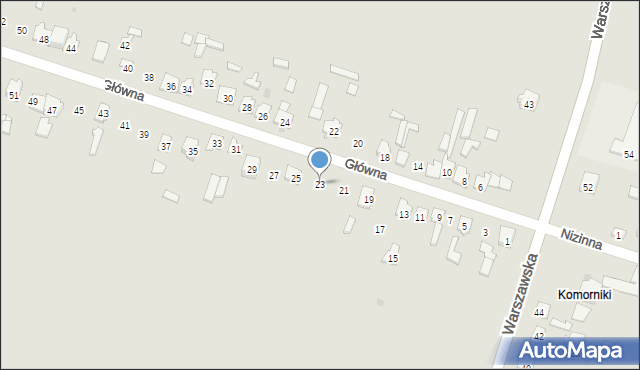 Skarżysko-Kamienna, Główna, 23, mapa Skarżysko-Kamienna