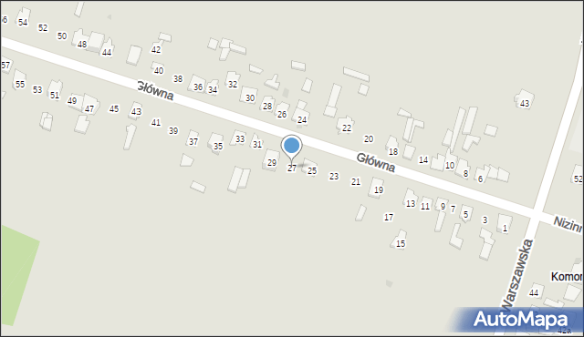 Skarżysko-Kamienna, Główna, 27, mapa Skarżysko-Kamienna