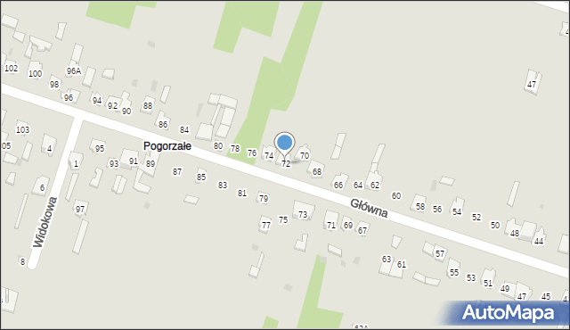 Skarżysko-Kamienna, Główna, 72, mapa Skarżysko-Kamienna
