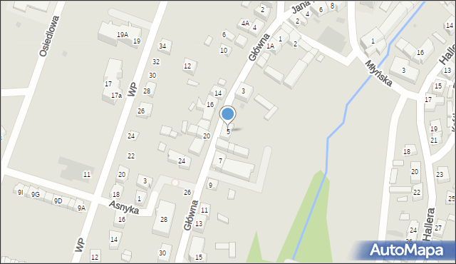 Skórcz, Główna, 5, mapa Skórcz