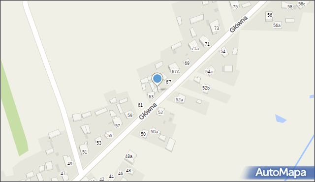 Skrzydlów, Główna, 65, mapa Skrzydlów