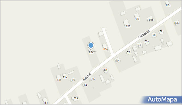 Skrzydlów, Główna, 85e, mapa Skrzydlów