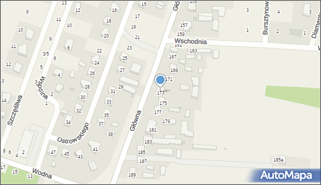 Smardzewice, Główna, 173, mapa Smardzewice