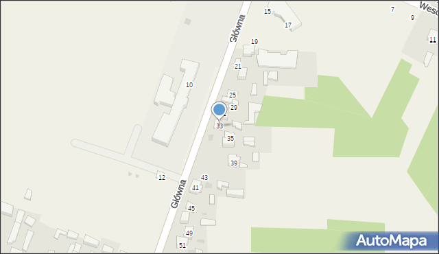 Smardzewice, Główna, 33, mapa Smardzewice