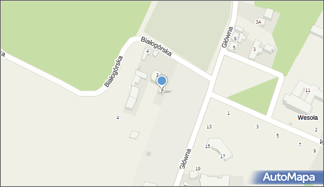 Smardzewice, Główna, 8, mapa Smardzewice