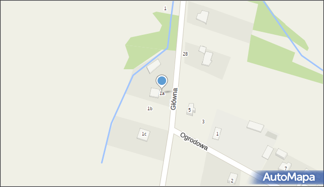 Smogorzów, Główna, 1a, mapa Smogorzów