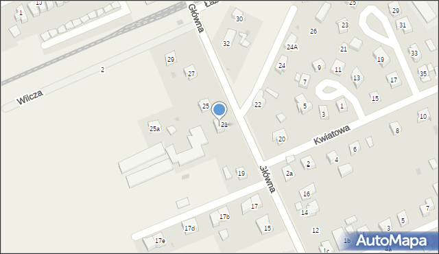 Smolec, Główna, 23, mapa Smolec