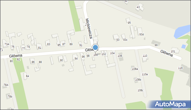 Sołtyków, Główna, 100, mapa Sołtyków