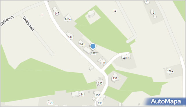 Stare Bogaczowice, Główna, 141, mapa Stare Bogaczowice