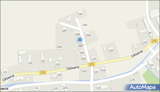 Stare Bogaczowice, Główna, 226c, mapa Stare Bogaczowice