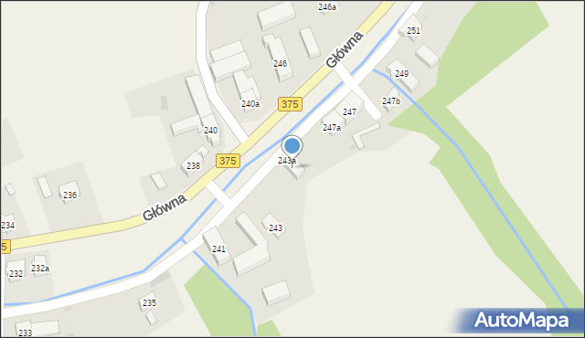 Stare Bogaczowice, Główna, 245, mapa Stare Bogaczowice