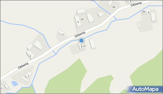 Stare Bogaczowice, Główna, 5, mapa Stare Bogaczowice