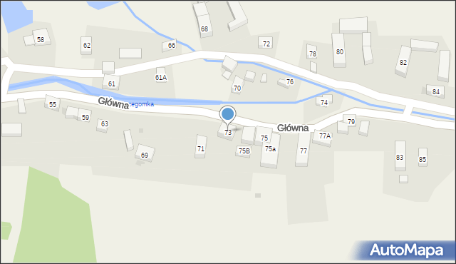 Stare Bogaczowice, Główna, 73, mapa Stare Bogaczowice