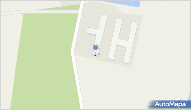 Stare Bosewo, Główna, 40, mapa Stare Bosewo