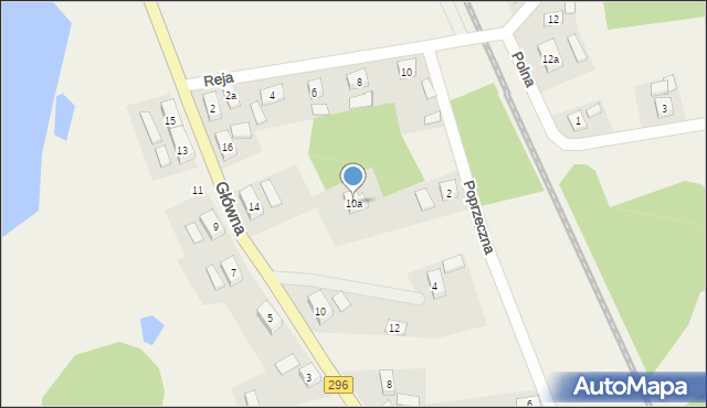 Stary Węgliniec, Główna, 10a, mapa Stary Węgliniec