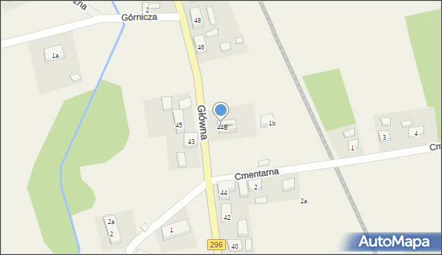 Stary Węgliniec, Główna, 44B, mapa Stary Węgliniec