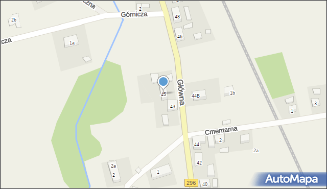 Stary Węgliniec, Główna, 45, mapa Stary Węgliniec