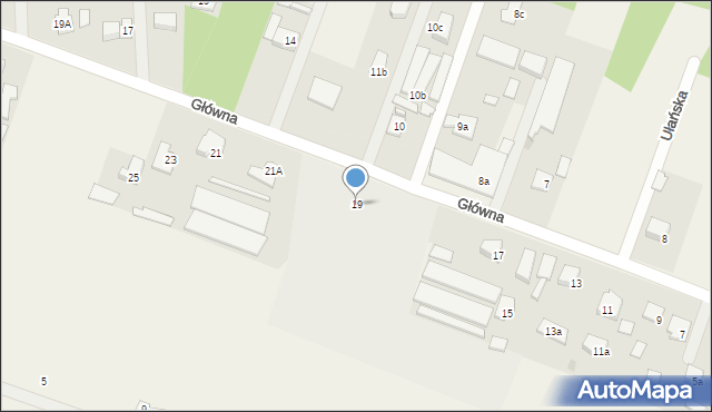 Stasi Las, Główna, 19, mapa Stasi Las