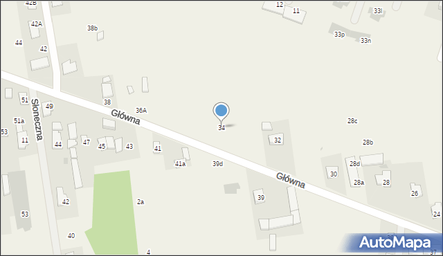 Stasi Las, Główna, 34, mapa Stasi Las