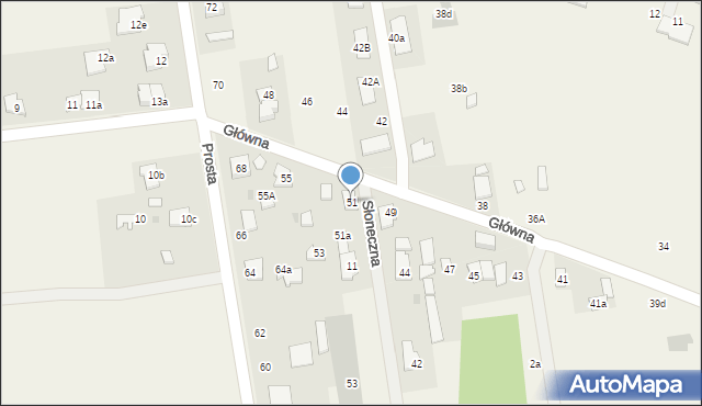 Stasi Las, Główna, 51, mapa Stasi Las