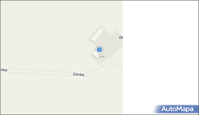 Taborzec, Glinka, 1, mapa Taborzec