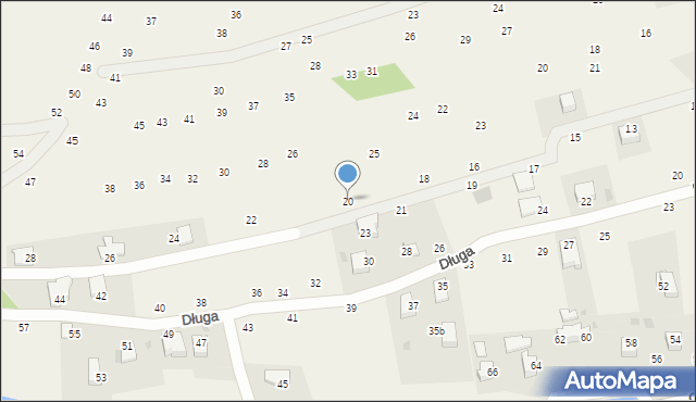 Tenczynek, Głowackiego Bartosza, 20, mapa Tenczynek