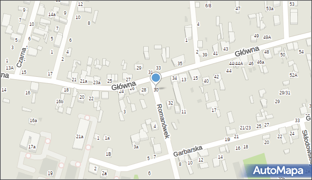 Tomaszów Mazowiecki, Główna, 30, mapa Tomaszów Mazowiecki