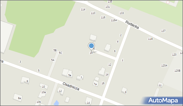 Toruń, Gliniecka, 10, mapa Torunia