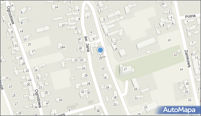 Tworków, Główna, 10, mapa Tworków